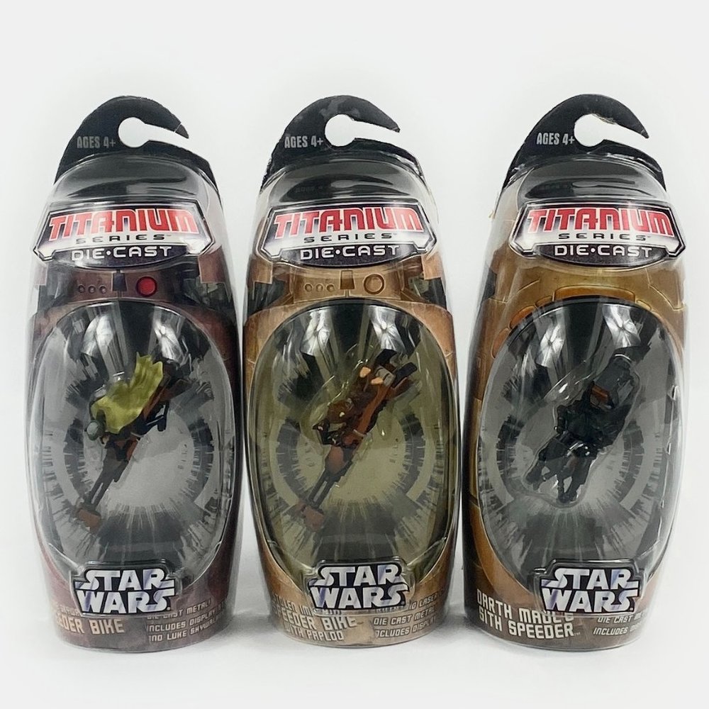 Star Wars Collectibles 3 Titanium Series Die-Cast